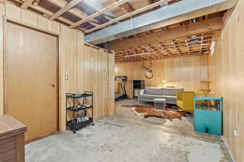240 Lynnview Way Se, Calgary, AB - Indoor Photo Showing Basement