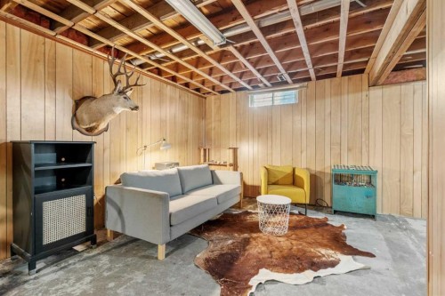240 Lynnview Way Se, Calgary, AB - Indoor Photo Showing Basement