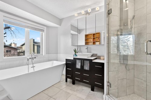 29 Sundown Way Se, Calgary, AB - Indoor Photo Showing Bathroom