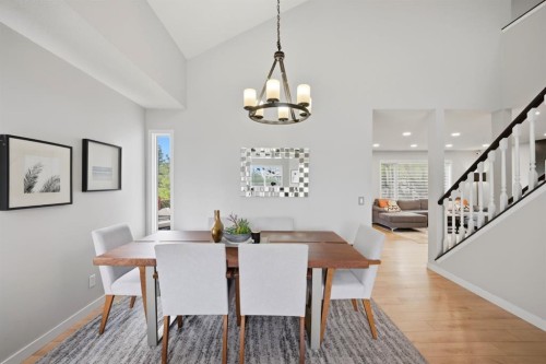 158 Shawbrooke Green Sw, Calgary, AB - Indoor Photo Showing Dining Room