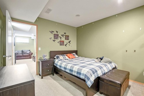 209 Strathcona Circle, Strathmore, AB - Indoor Photo Showing Bedroom