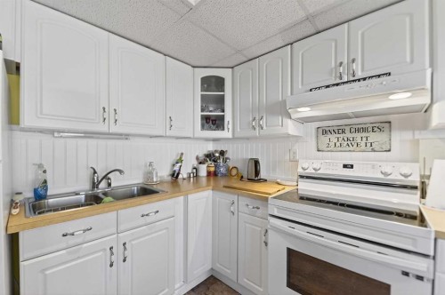 185 Shawbrooke Green Sw, Calgary, AB - Indoor Photo Showing Kitchen With Double Sink