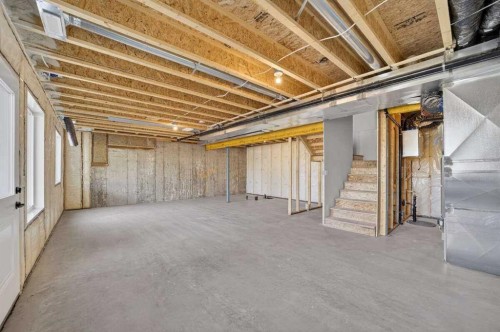 26B Poplar Ridge Close, Didsbury, AB - Indoor Photo Showing Basement