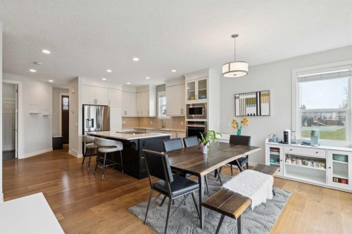 2015 Brightoncrest Green Se, Calgary, AB - Indoor Photo Showing Dining Room