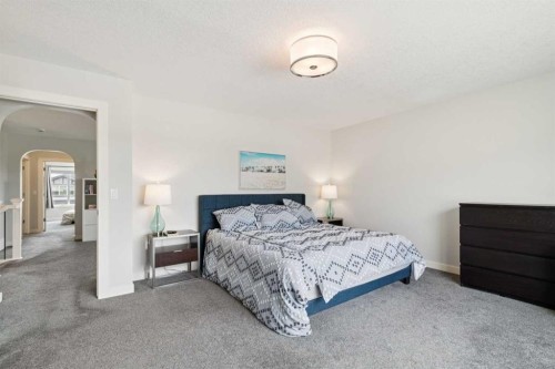 2015 Brightoncrest Green Se, Calgary, AB - Indoor Photo Showing Bedroom
