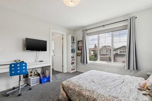 2015 Brightoncrest Green Se, Calgary, AB - Indoor Photo Showing Bedroom