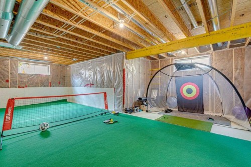 2015 Brightoncrest Green Se, Calgary, AB - Indoor Photo Showing Basement