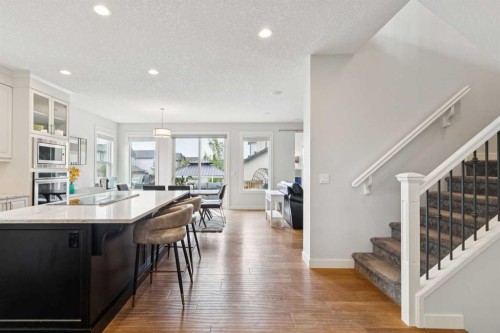 2015 Brightoncrest Green Se, Calgary, AB - Indoor Photo Showing Kitchen With Upgraded Kitchen