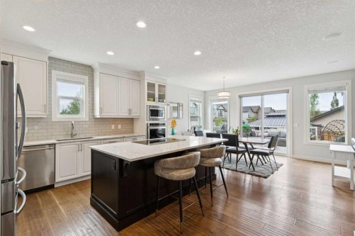 2015 Brightoncrest Green Se, Calgary, AB - Indoor Photo Showing Kitchen With Upgraded Kitchen