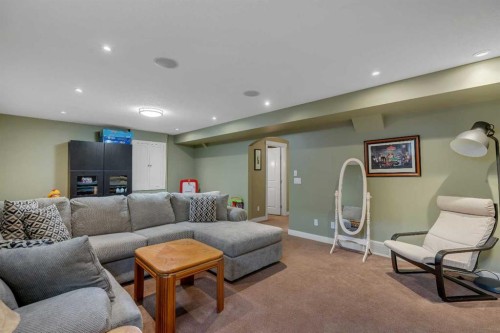104 Prestwick Street Se, Calgary, AB - Indoor Photo Showing Living Room