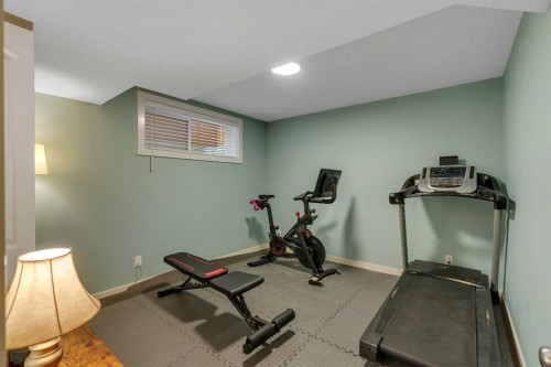 104 Prestwick Street Se, Calgary, AB - Indoor Photo Showing Gym Room