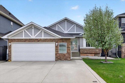 248 Rainbow Falls Way, Chestermere, AB - Outdoor With Facade
