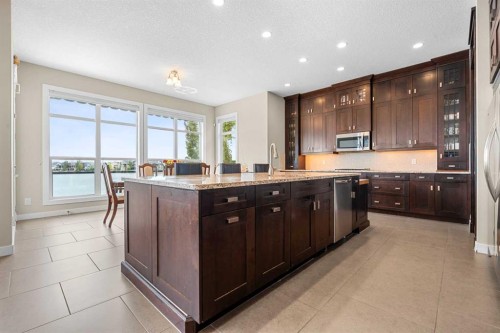 54 Auburn Sound Place Se, Calgary, AB - Indoor Photo Showing Kitchen With Upgraded Kitchen