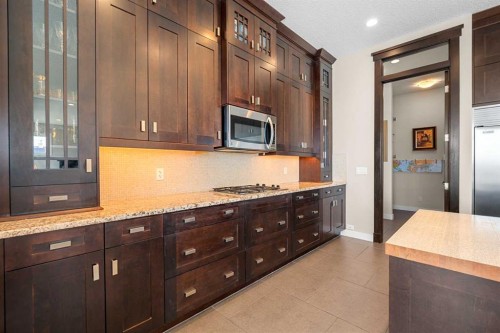 54 Auburn Sound Place Se, Calgary, AB - Indoor Photo Showing Kitchen