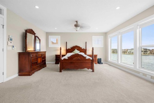 54 Auburn Sound Place Se, Calgary, AB - Indoor Photo Showing Bedroom