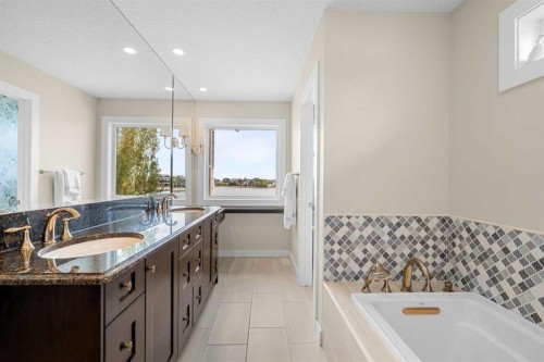 54 Auburn Sound Place Se, Calgary, AB - Indoor Photo Showing Bathroom