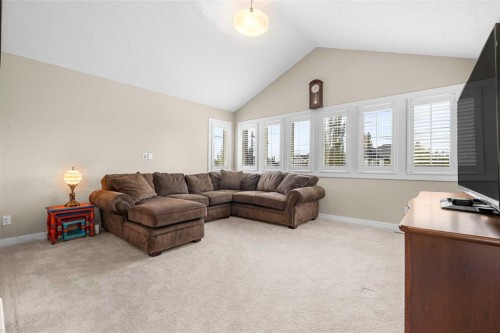 54 Auburn Sound Place Se, Calgary, AB - Indoor Photo Showing Living Room