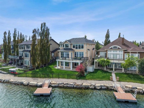 54 Auburn Sound Place Se, Calgary, AB - Outdoor With Body Of Water With Deck Patio Veranda