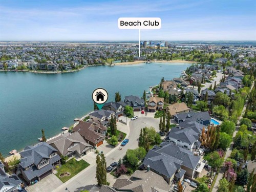 54 Auburn Sound Place Se, Calgary, AB - Outdoor With Body Of Water With View