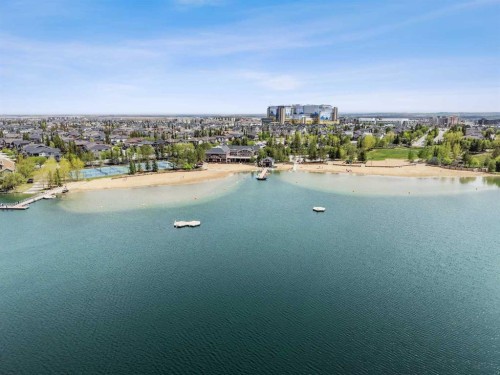 54 Auburn Sound Place Se, Calgary, AB - Outdoor With Body Of Water With View
