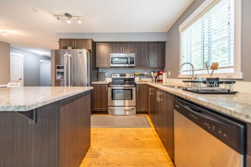 4318-99 Copperstone Park Se, Calgary, AB - Indoor Photo Showing Kitchen With Upgraded Kitchen