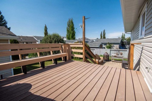 4318 60 Avenue, Innisfail, AB - Outdoor With Deck Patio Veranda With Exterior