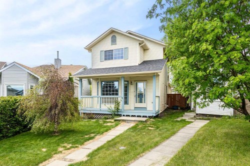 256 Covington Place Ne, Calgary, AB - Outdoor With Deck Patio Veranda