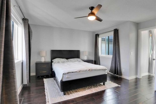 145 Marquis Common Se, Calgary, AB - Indoor Photo Showing Bedroom
