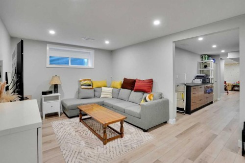 145 Marquis Common Se, Calgary, AB - Indoor Photo Showing Basement