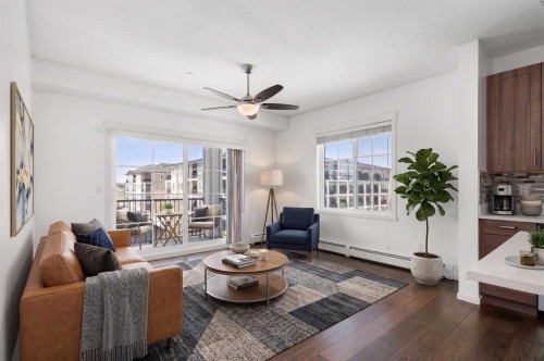 2320-215 Legacy Boulevard Se, Calgary, AB - Indoor Photo Showing Living Room