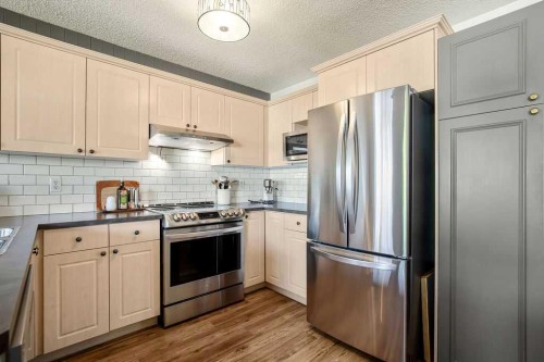 20 Covepark Close Ne, Calgary, AB - Indoor Photo Showing Kitchen With Stainless Steel Kitchen With Upgraded Kitchen