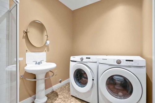 20 Covepark Close Ne, Calgary, AB - Indoor Photo Showing Laundry Room