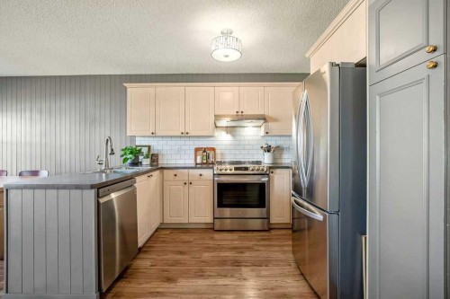 20 Covepark Close Ne, Calgary, AB - Indoor Photo Showing Kitchen With Stainless Steel Kitchen