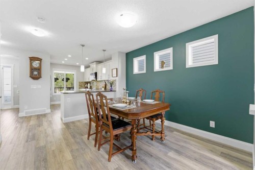 394 Copperpond Boulevard Se, Calgary, AB - Indoor Photo Showing Dining Room
