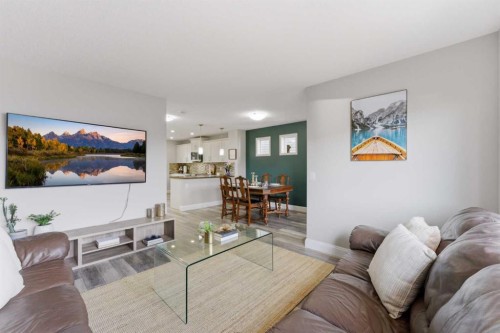 394 Copperpond Boulevard Se, Calgary, AB - Indoor Photo Showing Living Room