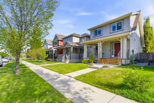 394 Copperpond Boulevard Se, Calgary, AB - Outdoor With Deck Patio Veranda With Facade