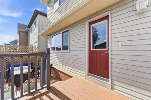 394 Copperpond Boulevard Se, Calgary, AB - Outdoor With Deck Patio Veranda With Exterior