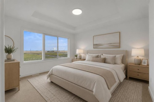 416 Watercrest Place, Chestermere, AB - Indoor Photo Showing Bedroom