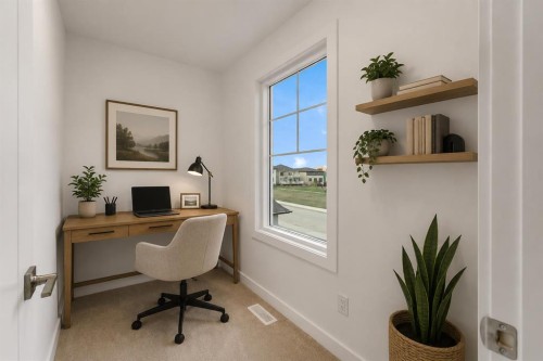 416 Watercrest Place, Chestermere, AB - Indoor Photo Showing Office