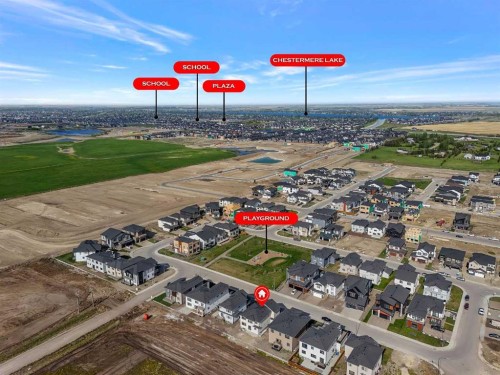 416 Watercrest Place, Chestermere, AB - Outdoor With View