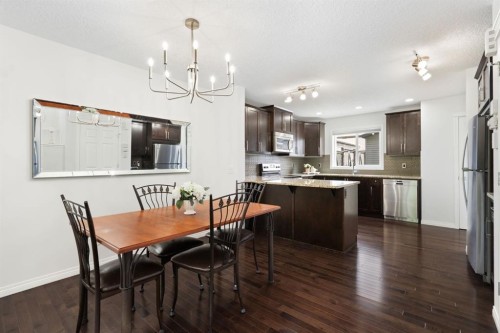 54 Legacy Common Se, Calgary, AB - Indoor Photo Showing Dining Room
