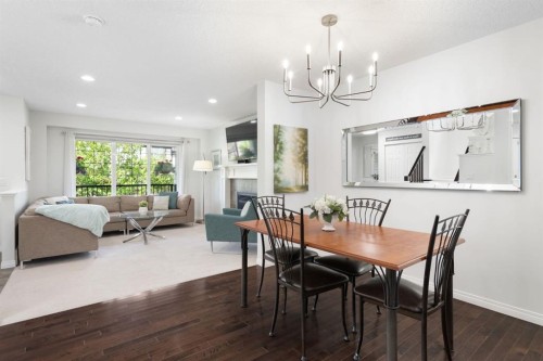 54 Legacy Common Se, Calgary, AB - Indoor Photo Showing Dining Room