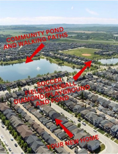 54 Legacy Common Se, Calgary, AB - Outdoor With View