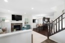 54 Legacy Common Se, Calgary, AB  - Indoor Photo Showing Other Room With Fireplace 
