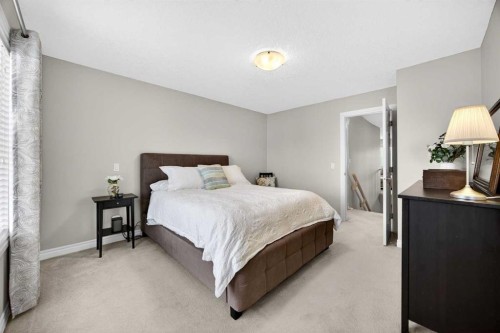 293 Bridleridge View Sw, Calgary, AB - Indoor Photo Showing Bedroom