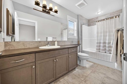 293 Bridleridge View Sw, Calgary, AB - Indoor Photo Showing Bathroom