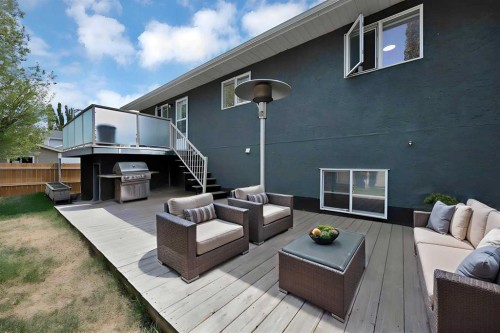 38 Balsam Crescent, Olds, AB - Outdoor With Deck Patio Veranda With Exterior