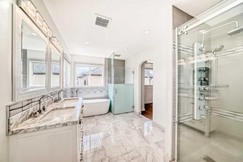 191 Sienna Park Terrace Sw, Calgary, AB - Indoor Photo Showing Bathroom