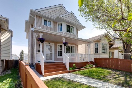 28 Hidden Point Nw, Calgary, AB - Outdoor With Deck Patio Veranda