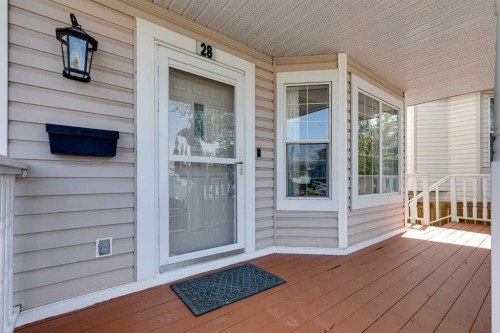28 Hidden Point Nw, Calgary, AB - Outdoor With Deck Patio Veranda With Exterior